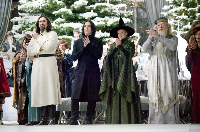 Harry Potter and the Goblet of Fire - Photos - Predrag Bjelac, Alan Rickman, Maggie Smith, Michael Gambon