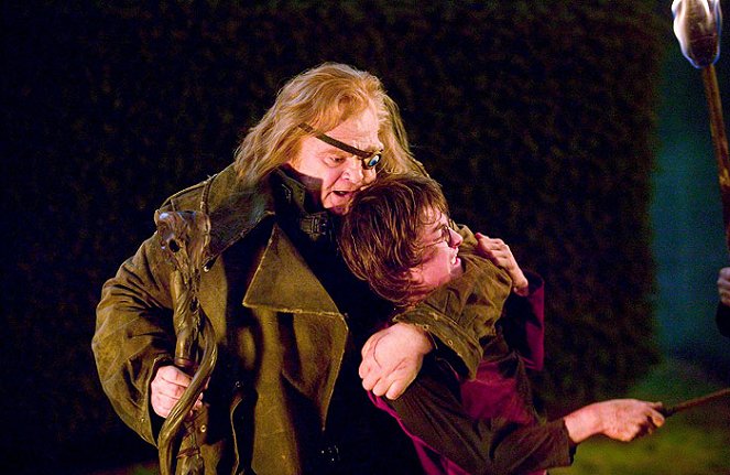 Harry Potter a Ohnivá čaša - Z filmu - Brendan Gleeson, Daniel Radcliffe