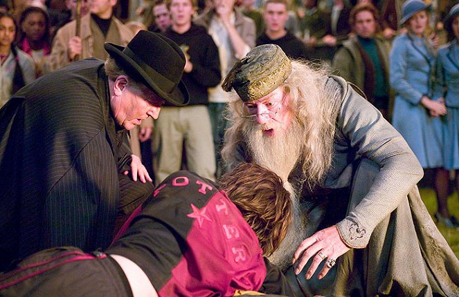 Harry Potter e o Cálice de Fogo - Do filme - Robert Hardy, Michael Gambon