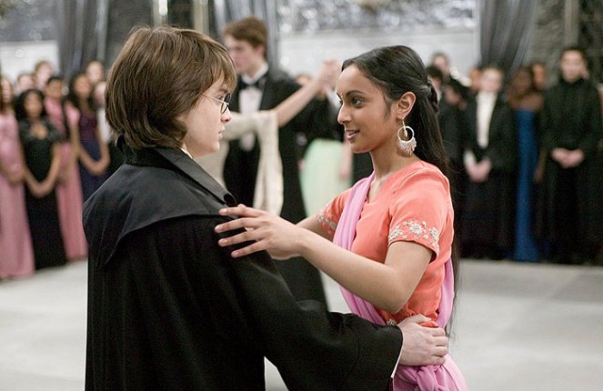 Harry Potter i Czara Ognia - Z filmu - Daniel Radcliffe, Shefali Chowdhury
