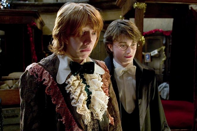 Harry Potter y el Cáliz de Fuego - De la película - Rupert Grint, Daniel Radcliffe
