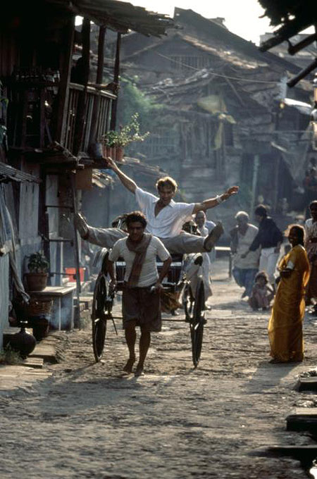 Stadt der Freude - Filmfotos - Om Puri, Patrick Swayze