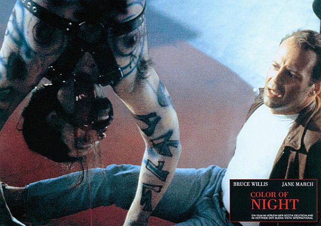 Color of Night - Cartes de lobby - Bruce Willis