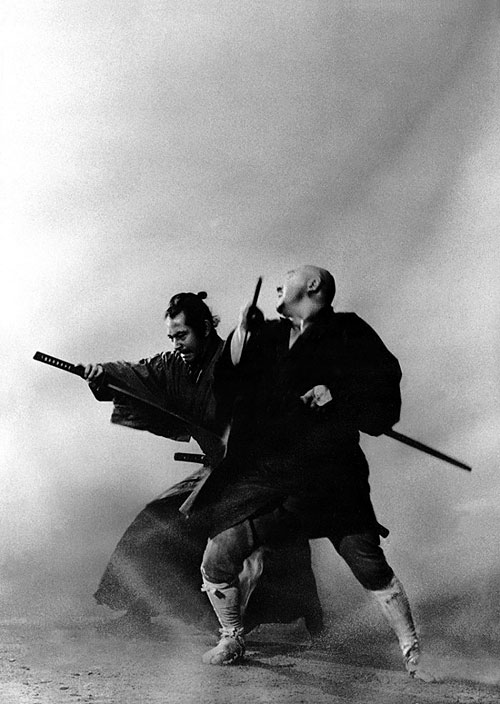 Zatôichi to Yôjinbô - Z filmu - Toshirō Mifune, Shintarô Katsu