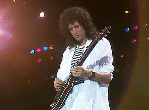 Queen Live at Wembley '86 - Z filmu - Brian May