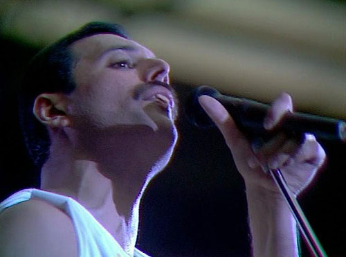 Queen Live at Wembley '86 - Van film - Freddie Mercury