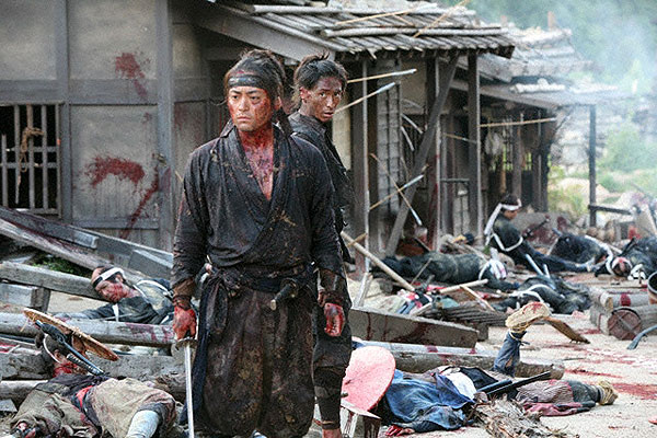 13 samurajů - Z filmu - Takajuki Jamada, Júsuke Iseja