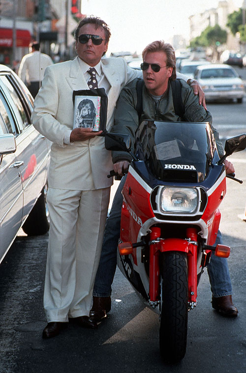 Flashback - Filmfotos - Dennis Hopper, Kiefer Sutherland