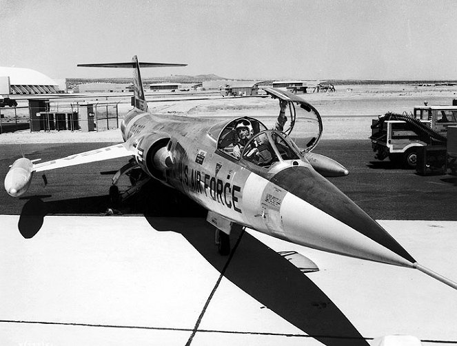 Die X-15 startklar - Filmfotos