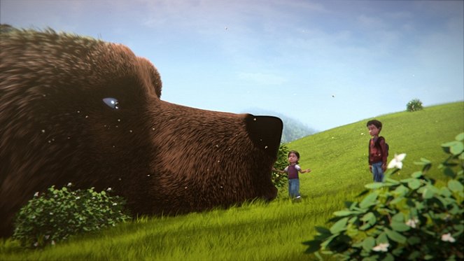 Den kæmpestore bjørn - Do filme