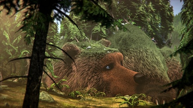 Den kæmpestore bjørn - De la película