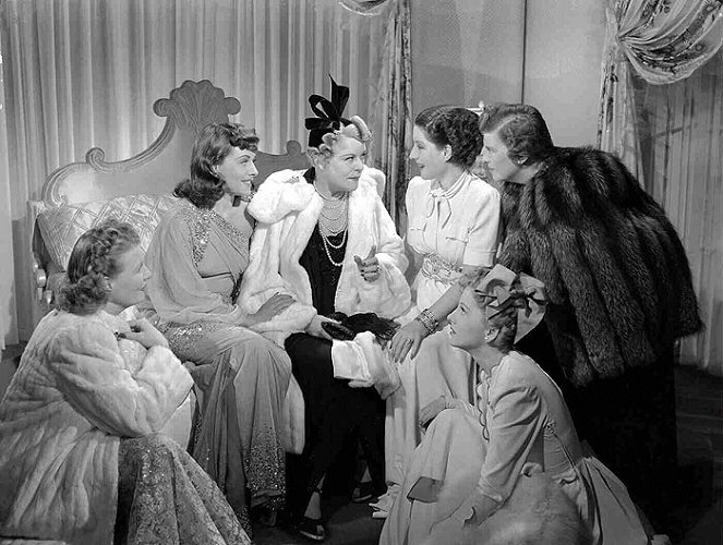 Mujeres - De la película - Paulette Goddard, Mary Boland, Norma Shearer, Joan Fontaine