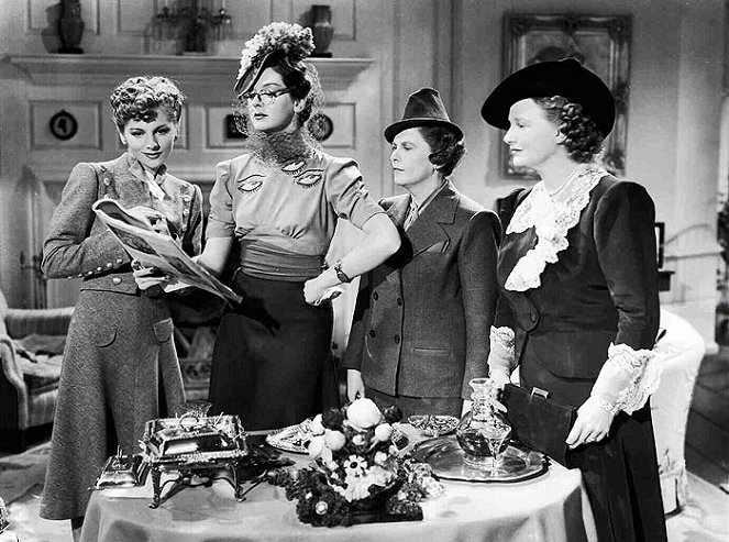 Mulheres - Do filme - Joan Fontaine, Rosalind Russell