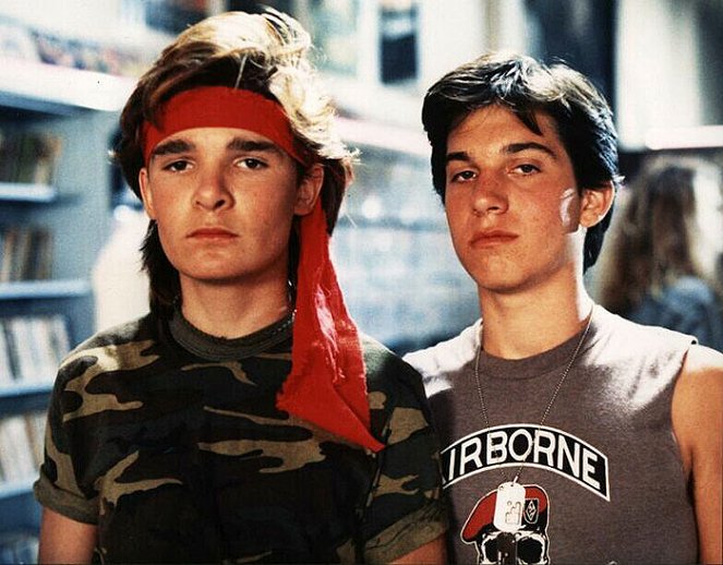 Ztracení chlapci - Z filmu - Corey Feldman, Jamison Newlander