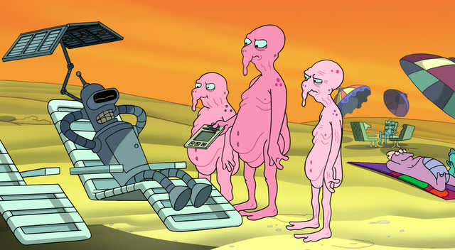 Futurama: Benderovo parádní terno - Z filmu