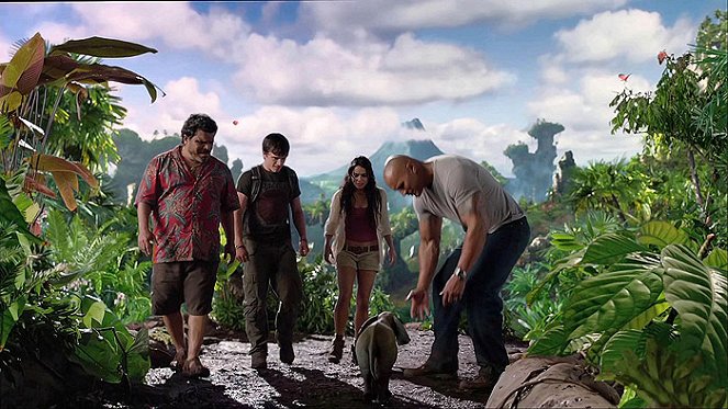 Viagem ao Centro da Terra 2: A Ilha Misteriosa - Do filme - Luis Guzmán, Josh Hutcherson, Vanessa Hudgens, Dwayne Johnson