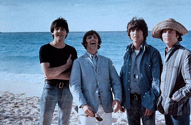 Segítség! - Filmfotók - Paul McCartney, Ringo Starr, George Harrison, John Lennon