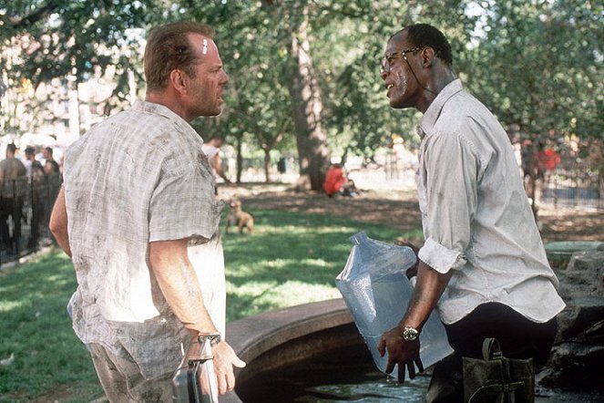 Szklana pułapka 3 - Z filmu - Bruce Willis, Samuel L. Jackson