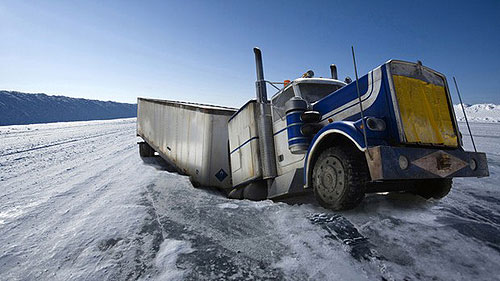 Trucky na ledě - Z filmu