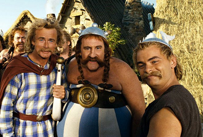 Asterix bei den Olympischen Spielen - Filmfotos - Franck Dubosc, Gérard Depardieu, Clovis Cornillac