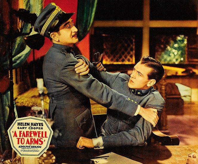 A Farewell to Arms - Lobby Cards - Adolphe Menjou, Gary Cooper