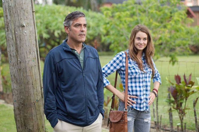 Spadkobiercy - Z filmu - George Clooney, Shailene Woodley