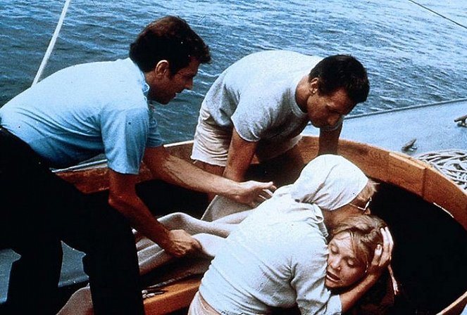 Der weiße Hai 2 - Filmfotos - Jeffrey Kramer, Roy Scheider, Lorraine Gary, Ann Dusenberry