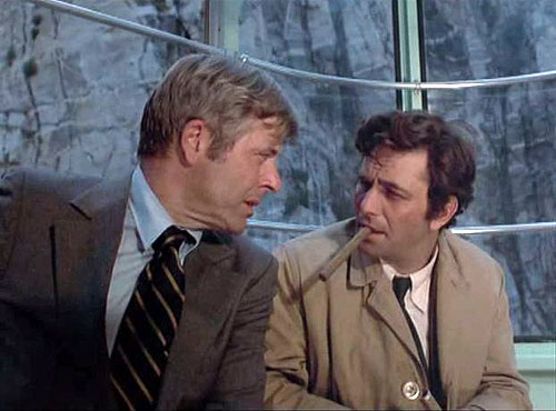 Columbo - Cygara dla szefa - Z filmu - William Windom, Peter Falk