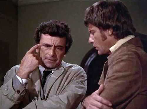 Columbo - Short Fuse - Van film - Peter Falk, Roddy McDowall