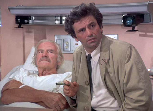 Columbo - A Stitch in Crime - Van film - Will Geer, Peter Falk