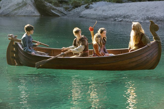 Die Chroniken von Narnia - Prinz Kaspian von Narnia - Filmfotos - Skandar Keynes, William Moseley, Georgie Henley, Anna Popplewell, Peter Dinklage