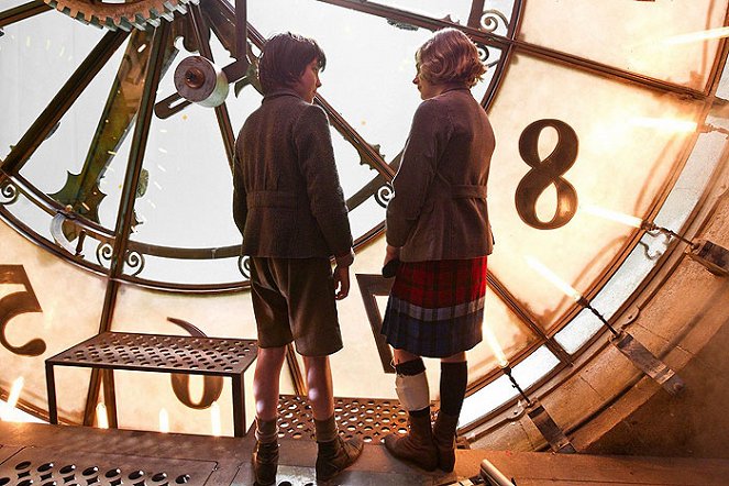 Die Entdeckung des Hugo Cabret - Filmfotos - Asa Butterfield, Chloë Grace Moretz