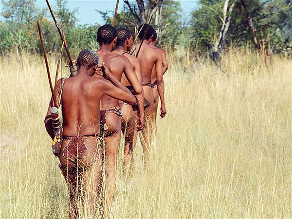 Ils étaient une fois... les Bushmen - De la película