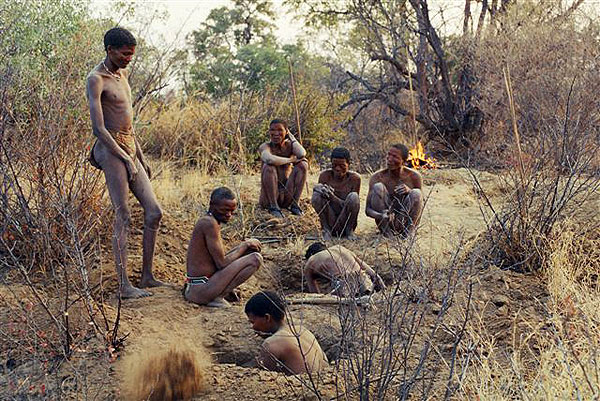 Ils étaient une fois... les Bushmen - De la película