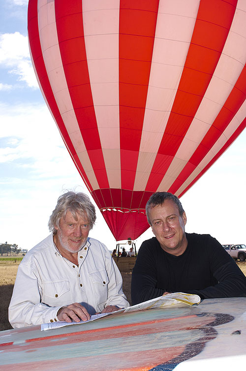 Stephen Tompkinson's Australian Baloon Adventure - Photos