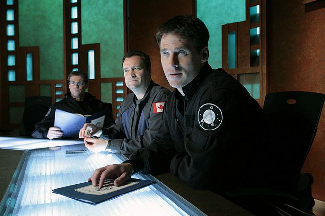 Stargate SG-1 - Season 10 - The Pegasus Project - Photos - Michael Shanks, David Hewlett, Ben Browder
