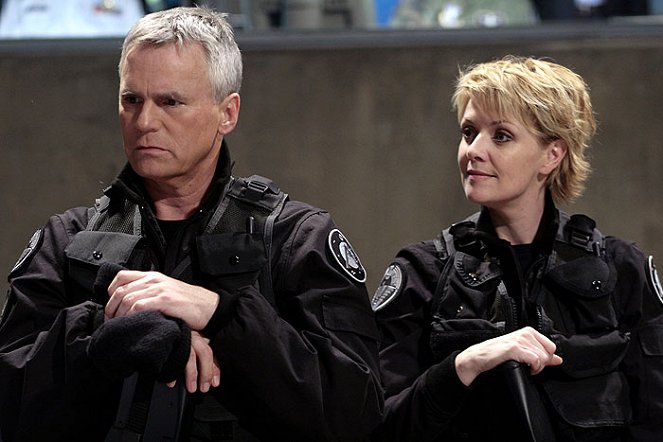 Stargate Kommando SG-1 - Season 10 - 200 - Filmfotos - Richard Dean Anderson, Amanda Tapping
