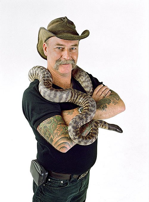 Zachránce hadů s Brucem Georgem - Z filmu - Bruce George