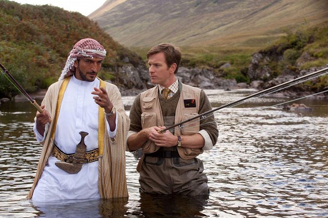 A Pesca do Salmão no Iémen - Do filme - Amr Waked, Ewan McGregor
