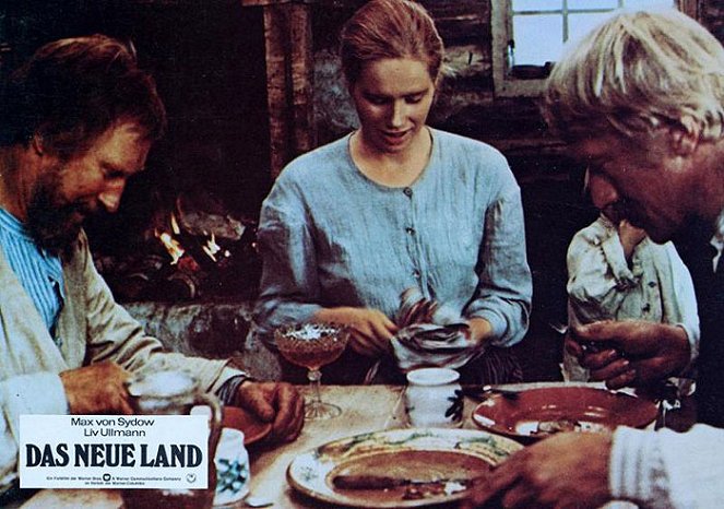 Le Nouveau Monde - Cartes de lobby - Liv Ullmann, Max von Sydow