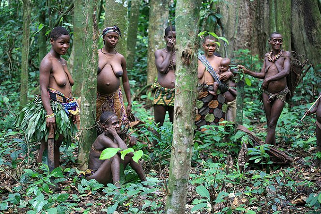 Pygmejové, děti džungle - Z filmu