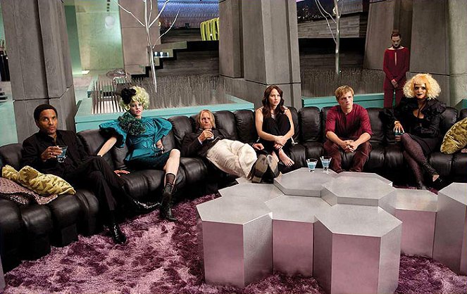 The Hunger Games - Photos - Lenny Kravitz, Elizabeth Banks, Woody Harrelson, Jennifer Lawrence, Josh Hutcherson