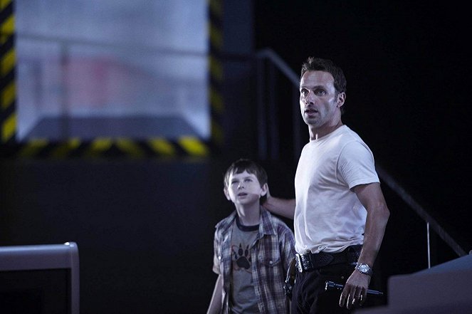 The Walking Dead - IT-19 - Do filme - Chandler Riggs, Andrew Lincoln