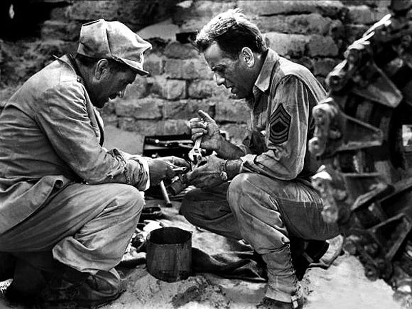Sahara - Van film - J. Carrol Naish, Humphrey Bogart