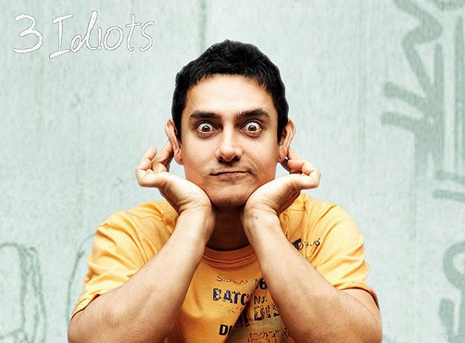 3 Idiots - Lobby karty - Aamir Khan