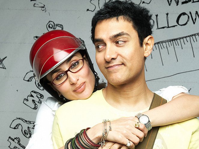 3 Idiots - Promokuvat - Kareena Kapoor, Aamir Khan