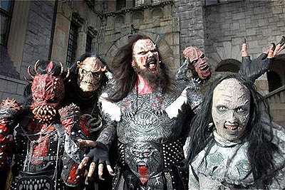 Lordi: Market Square Massacre - Kuvat elokuvasta - Kita, Ox, Mr. Lordi, Amen, Awa