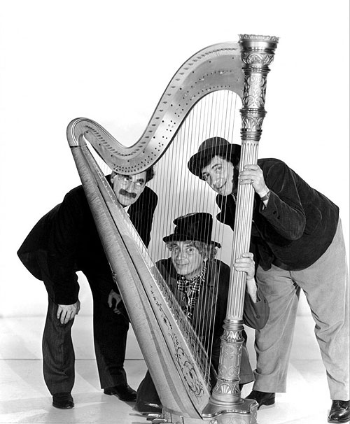 Die Marx Brothers im Krieg - Werbefoto - Groucho Marx, Harpo Marx, Chico Marx