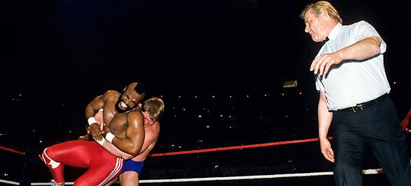WrestleMania I - De filmes - Mr. T
