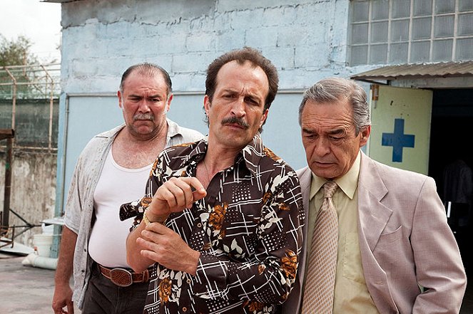 Dorwać gringo - Z filmu - Jesús Ochoa, Daniel Giménez Cacho, Fernando Becerril